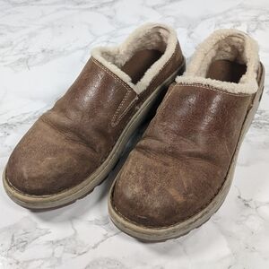 Chaco Zaagh Baa Vibram Brown Slip Ons Size 9